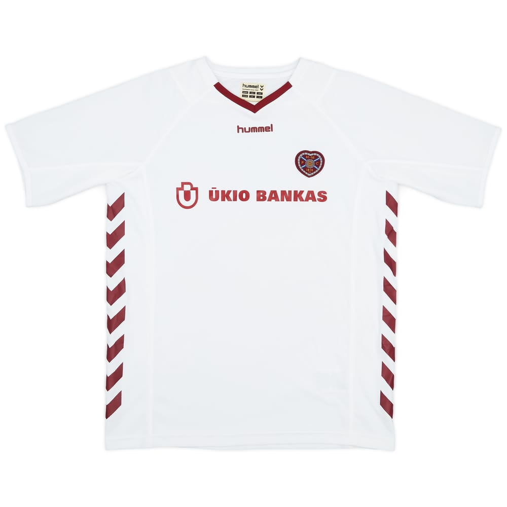 2006-07 Hearts Hummel Training Shirt - 8/10 - (XL.Boys)