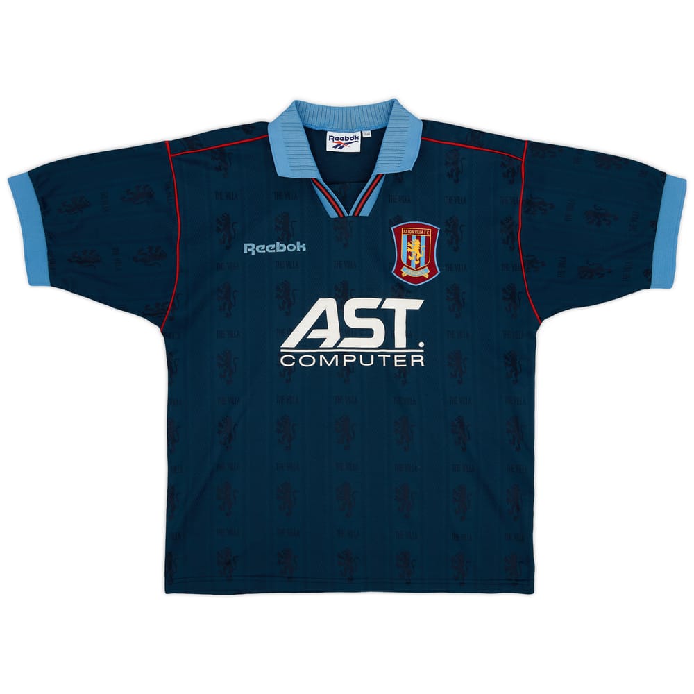 1995-97 Aston Villa Away Shirt - 9/10 - (M)