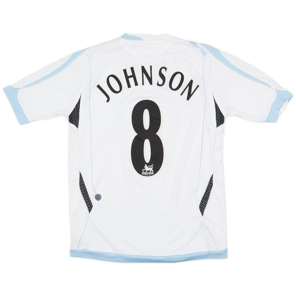2006-07 Everton Away Shirt Johnson #8 - 6/10 - (XL.Boys)