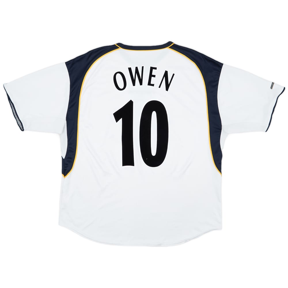 2001-03 Liverpool Away Shirt Owen #10 - 6/10 - (XL)