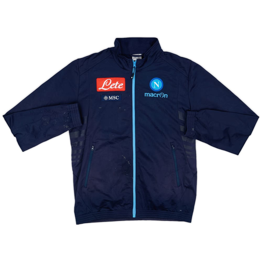 2012-13 Napoli Macron Track Jacket - 4/10 - (XXL)