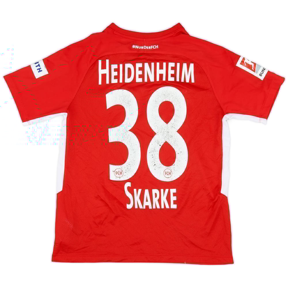 2018-19 Heidenheim Home Shirt Skarke #38 - 6/10 - (XL.Boys)