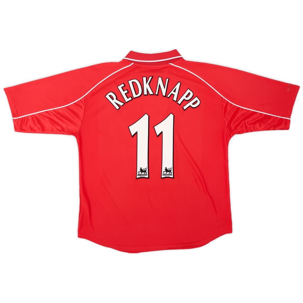 2000-02 Liverpool Home Shirt Redknapp #11 - 6/10 - (L)