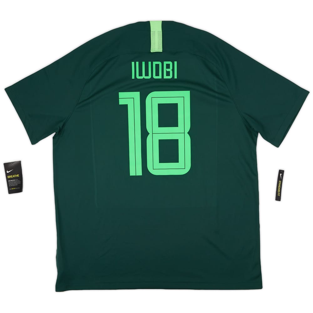 2018-19 Nigeria Away Shirt Iwobi #18 (XL)