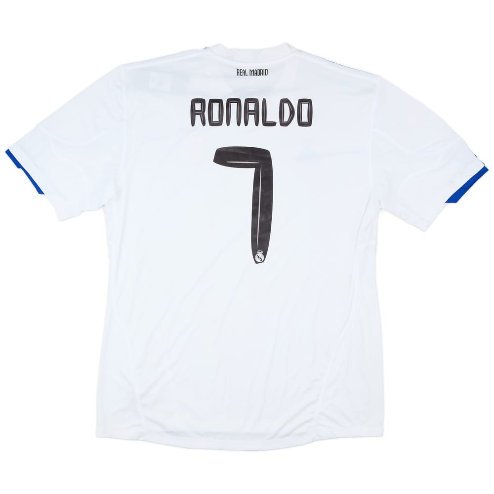 2010-11 Real Madrid Home Shirt Ronaldo #7 (XXL)
