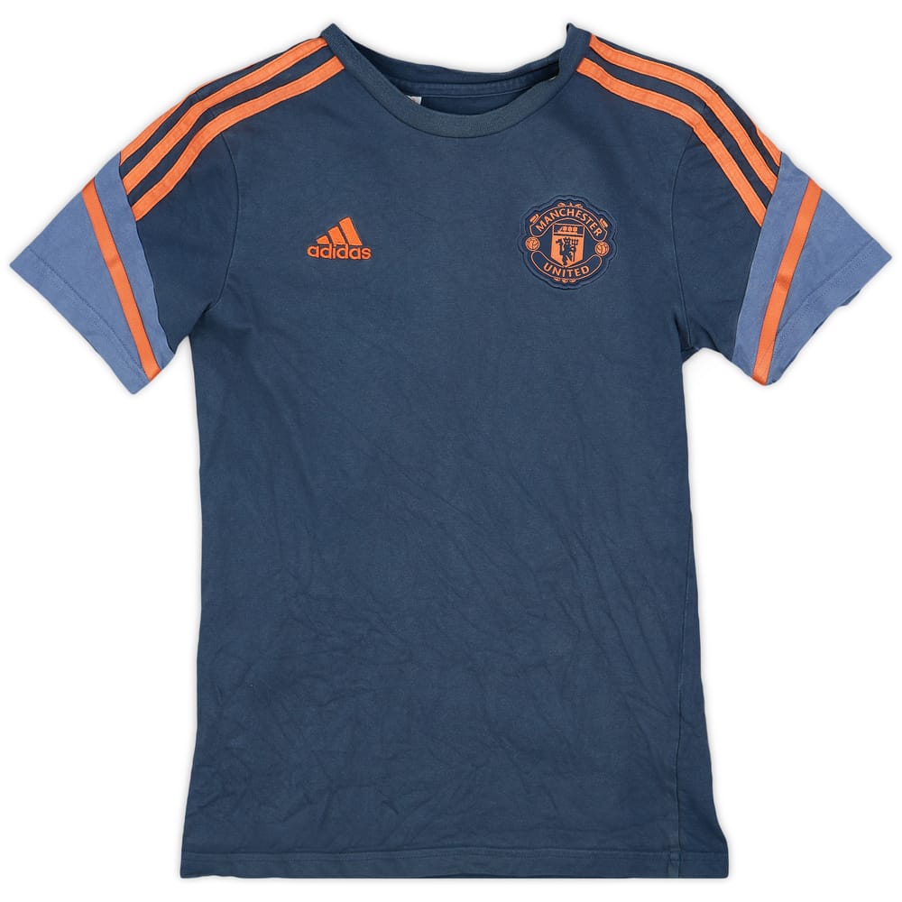 2022-23 Manchester United adidas Cotton Tee - 7/10 - (M.Boys)