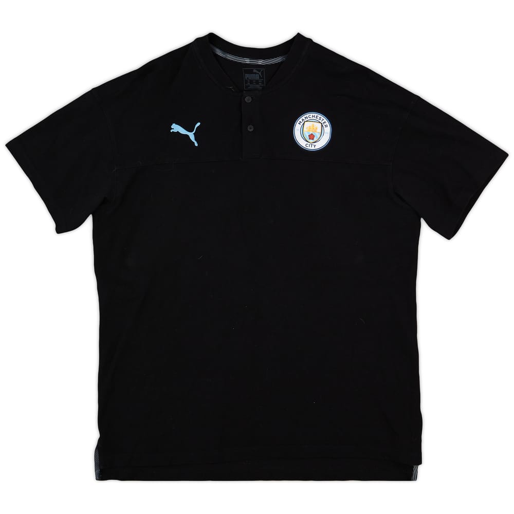 2019-20 Manchester City Puma Polo Shirt - 9/10 - (XXL)