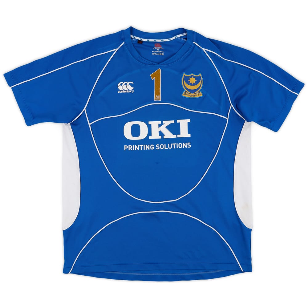 2009-10 Portsmouth Player Issue Canterbury Training Shirt #1 (David James) - 7/10 - (XL)