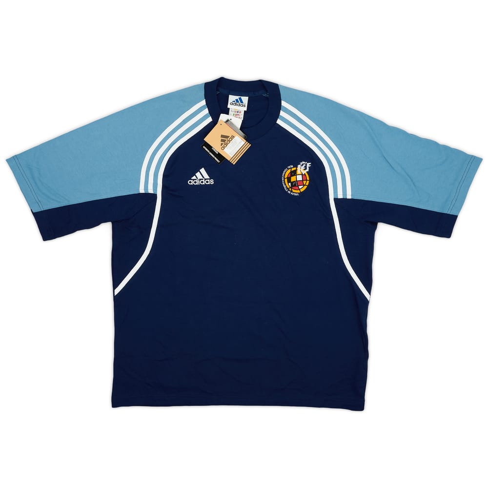 2000-01 Spain adidas Training Tee (L/XL)