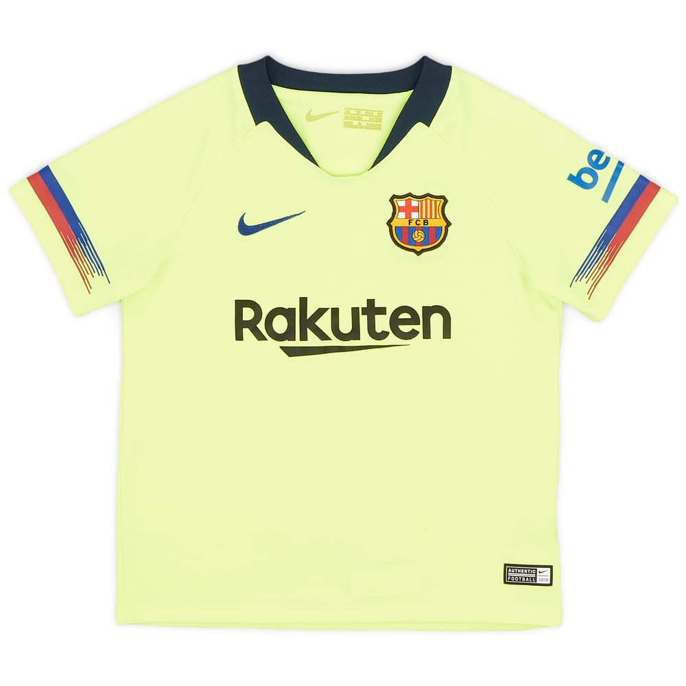 2018-19 Barcelona Away Shirt - 6/10 - (3-4 Years)