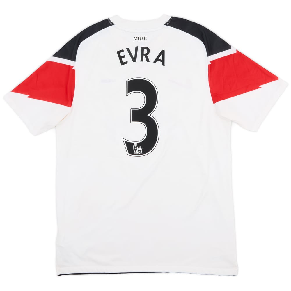 2010-12 Manchester United Away Shirt Evra #3 - 6/10 - (M)