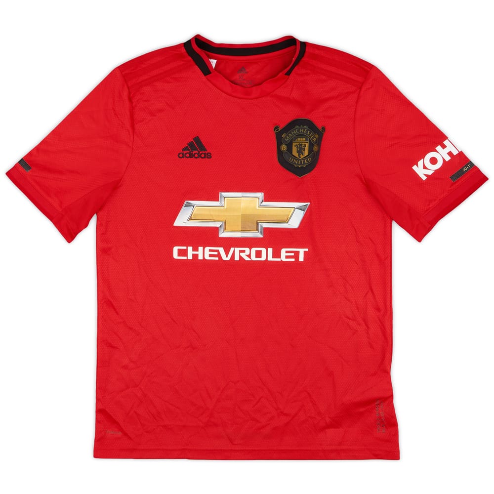 2019-20 Manchester United Home Shirt - 9/10 - (XL.Boys)