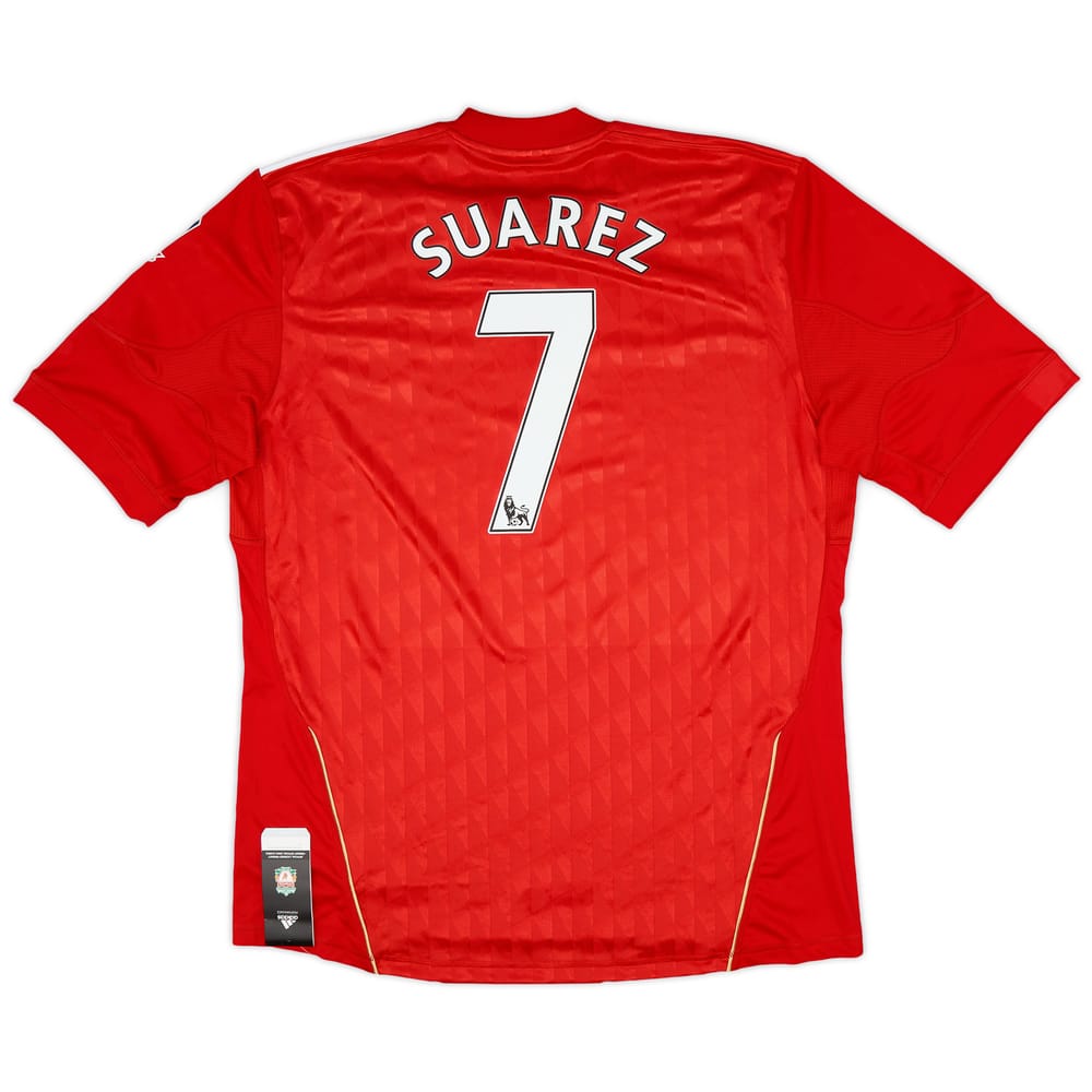 2010-12 Liverpool Home Shirt Suarez #7 (XL)
