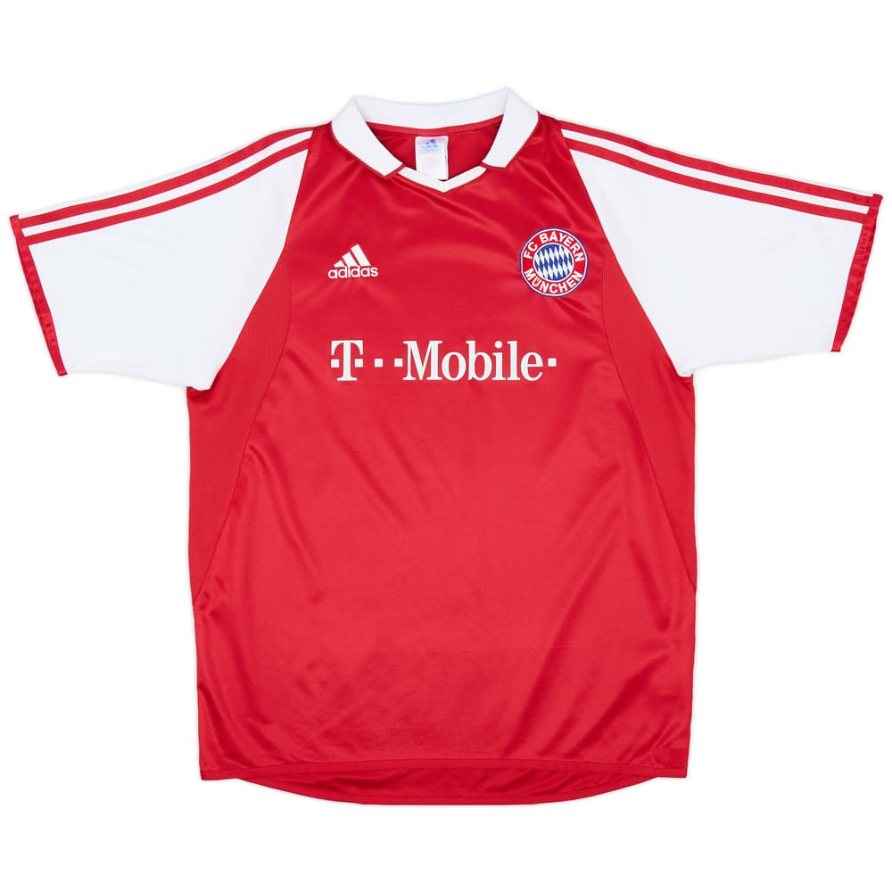 2003-04 Bayern Munich Home Shirt - 8/10 - (XL.Boys)