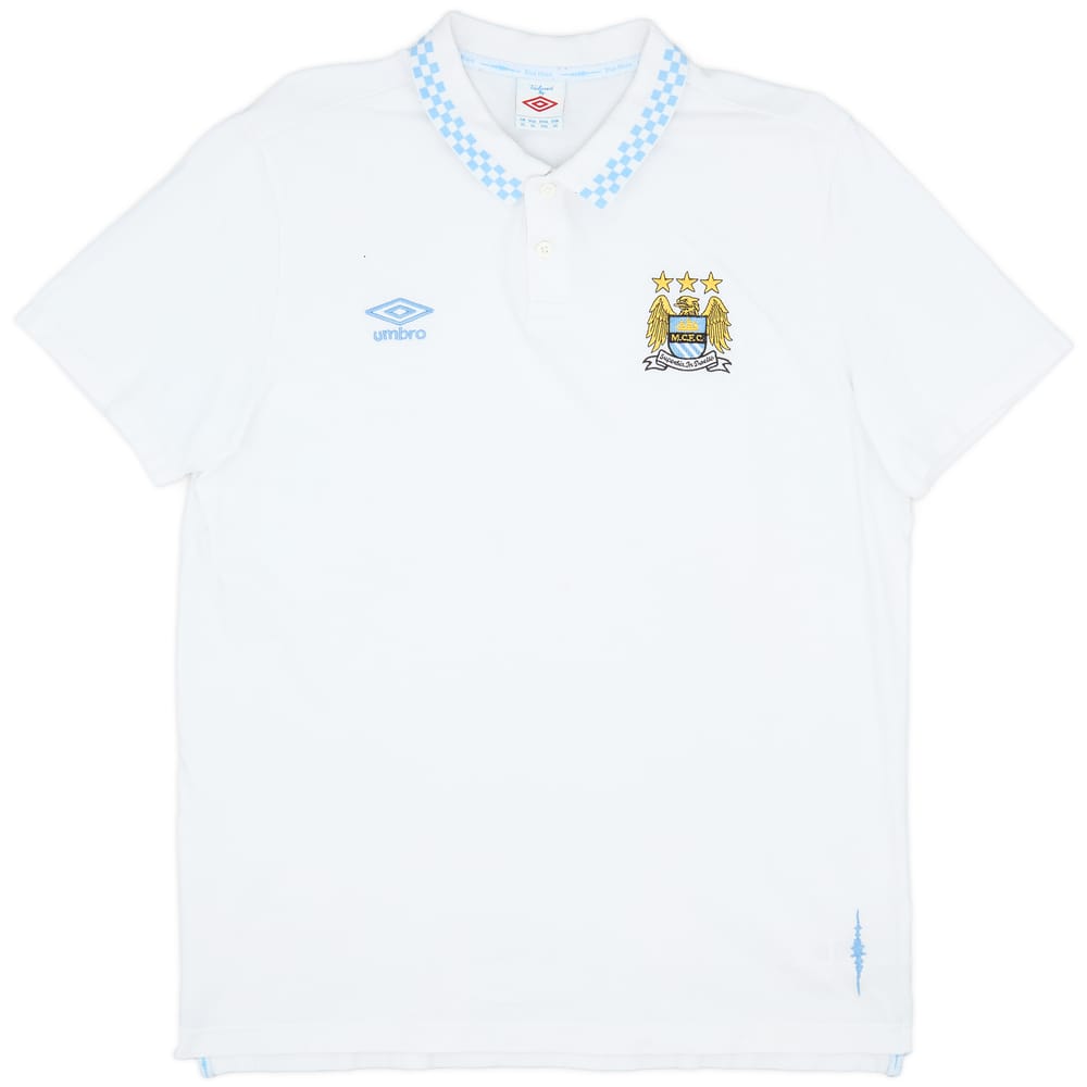 2011-12 Manchester City Umbro Polo Shirt - 9/10 - (XL)