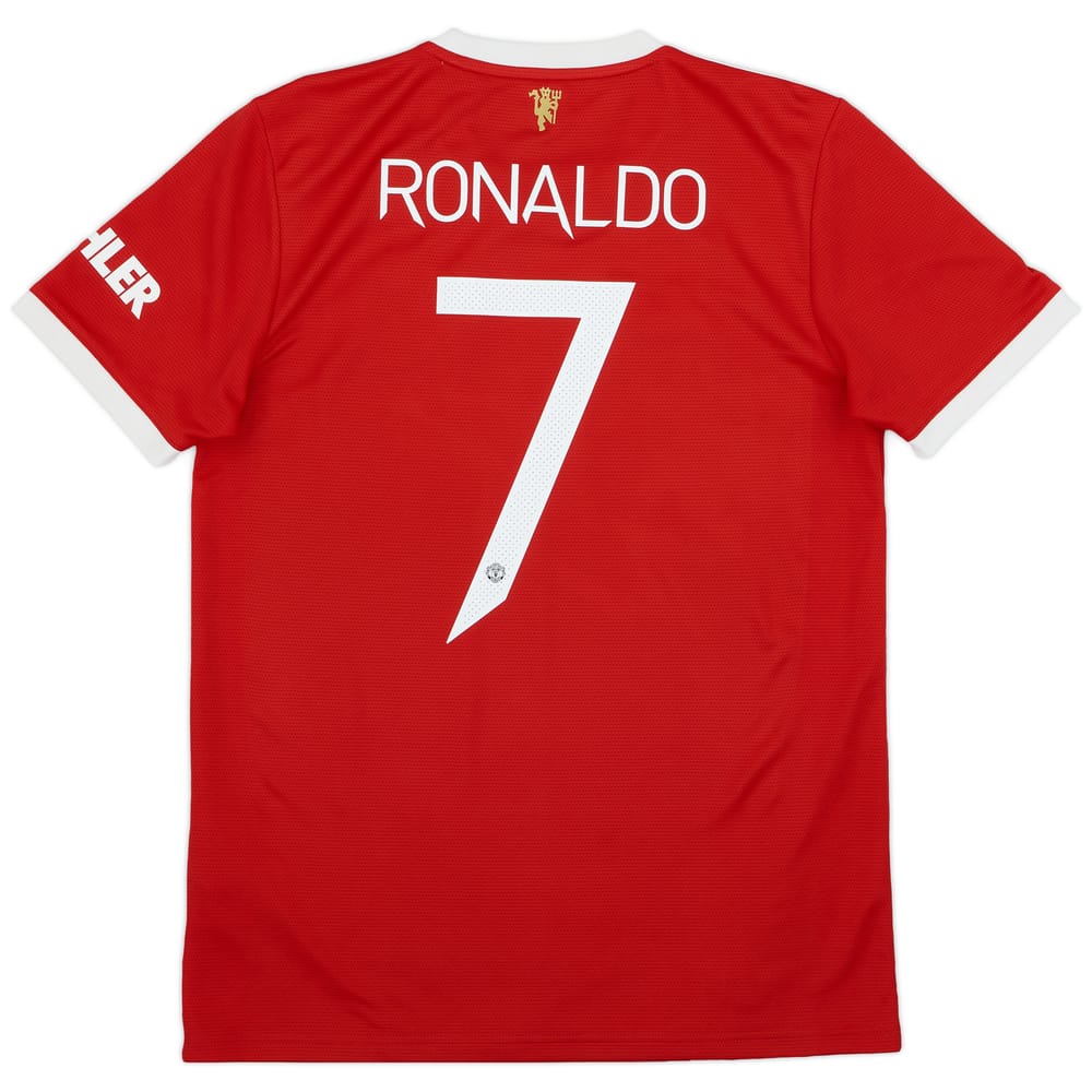 2021-22 Manchester United Home Shirt Ronaldo #7 - 7/10 - (M)