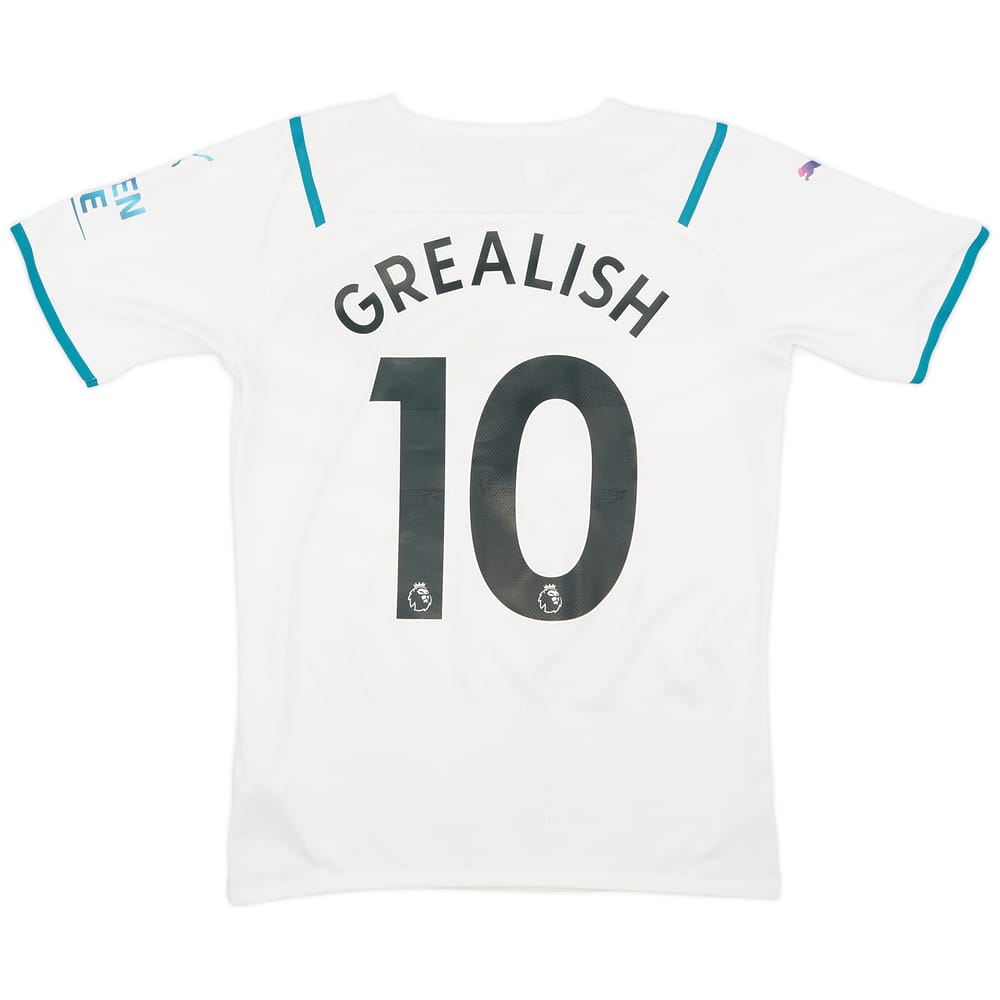 2021-22 Manchester City Authentic Away Shirt Grealish #10 - 5/10 - (M)