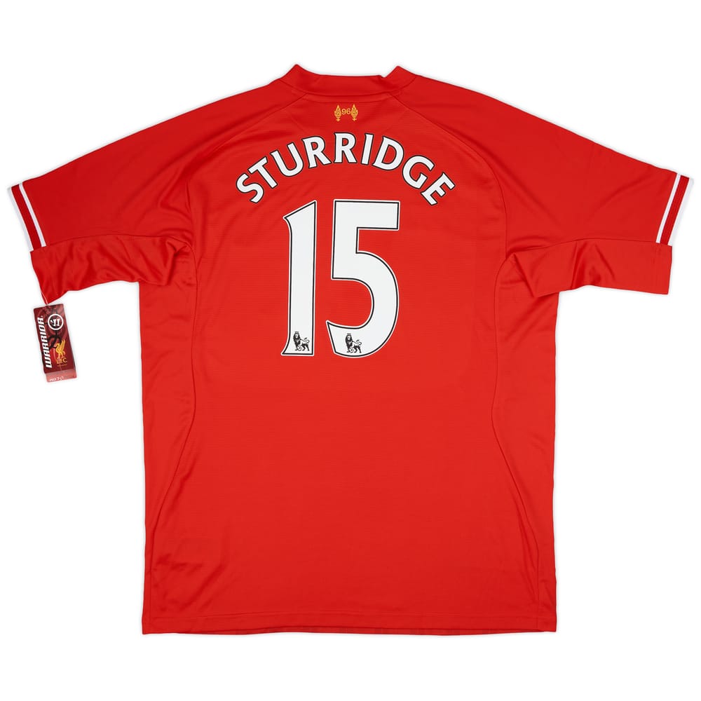 2013-14 Liverpool Home Shirt Sturridge #15 (XXL)