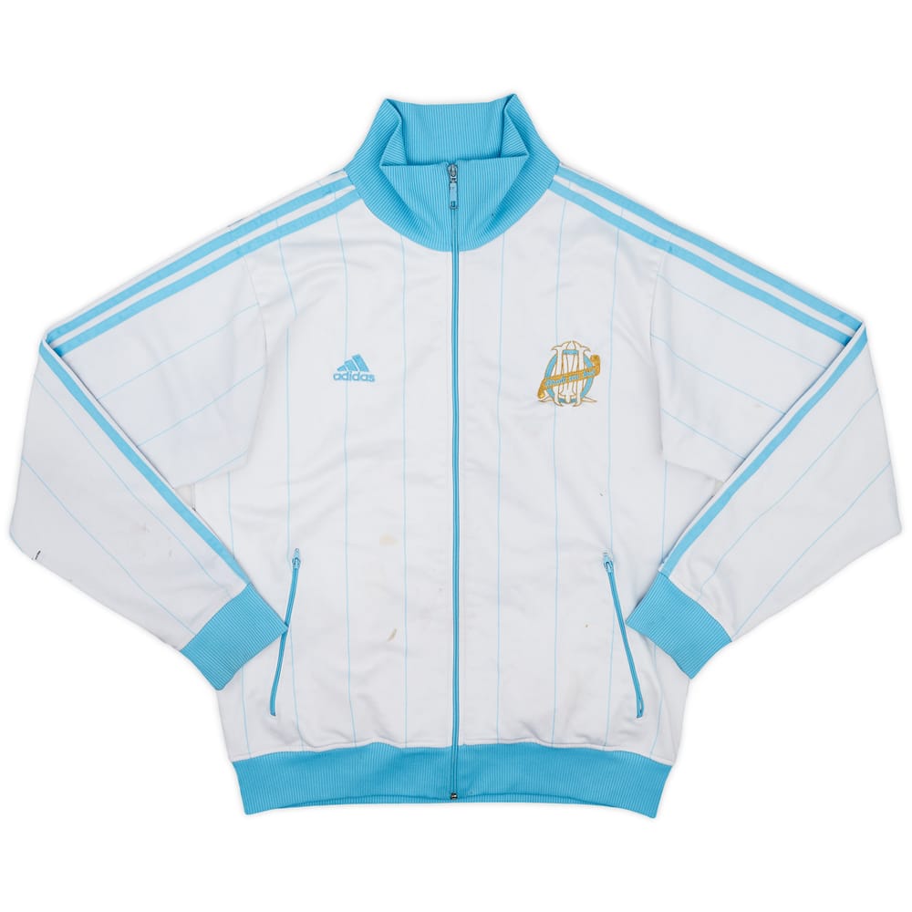 2009-10 Olympique Marseille adidas Track Jacket - 5/10 - (L)