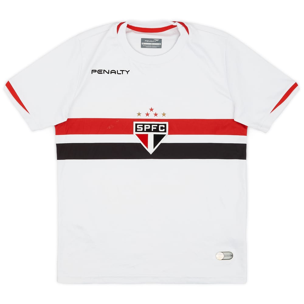 2014 Sao Paulo Home Shirt Lucas - 7/10 - (M.Boys)