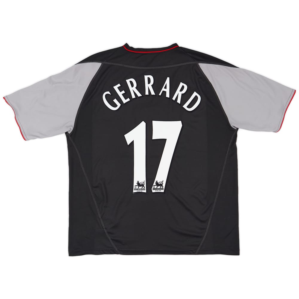 2002-04 Liverpool Away Shirt Gerrard #17 - 6/10 - (L)