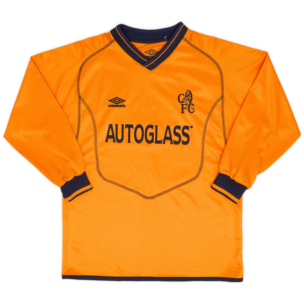 2000-01 Chelsea GK Shirt - 8/10 - (M.Boys)