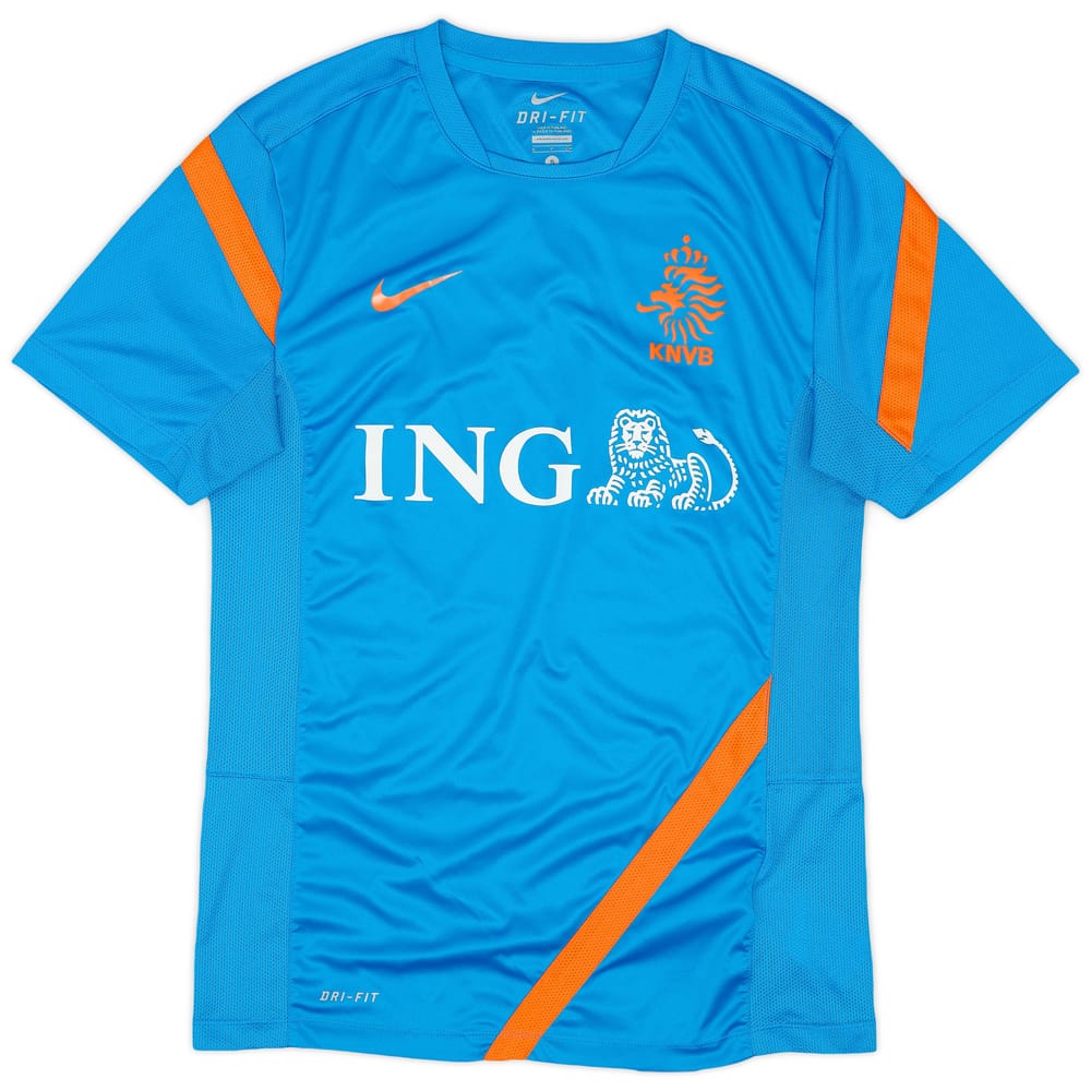 2012-14 Netherlands Nike Training Shirt - 9/10 - (S)