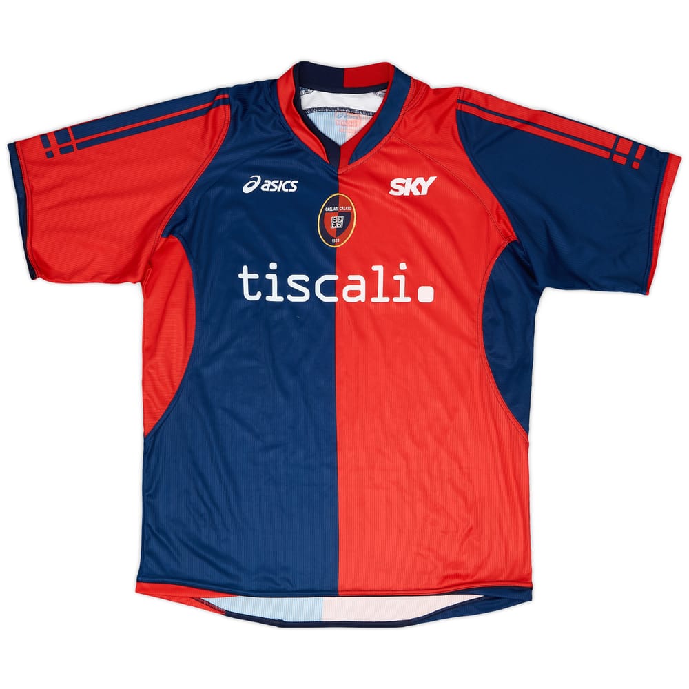 2006-07 Cagliari Home Shirt - 8/10 - (XL)