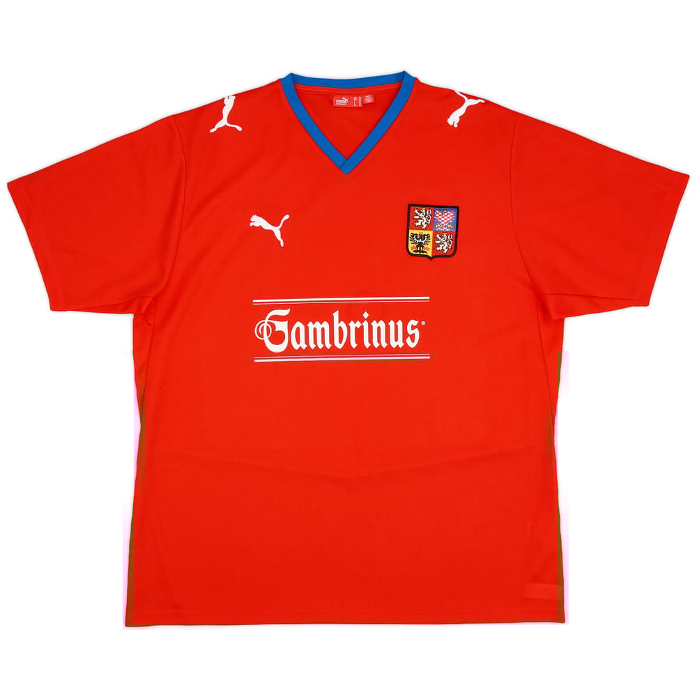 2008-09 Czech Republic Home Shirt - 8/10 - (XL)