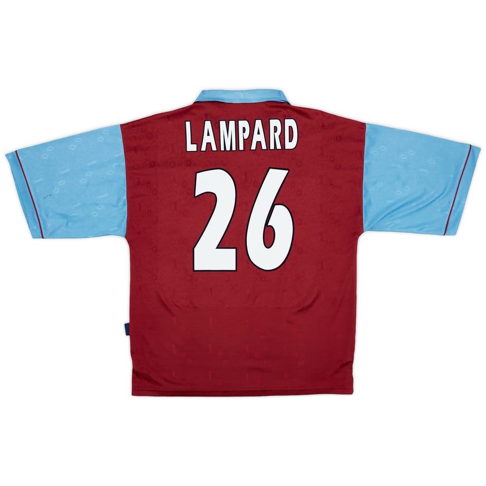 1995-97 West Ham Centenary Home Shirt Lampard #26 - 9/10 - (L)