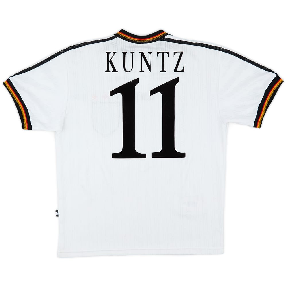 1996-98 Germany Home Shirt Kuntz #11 - 8/10 - (M)