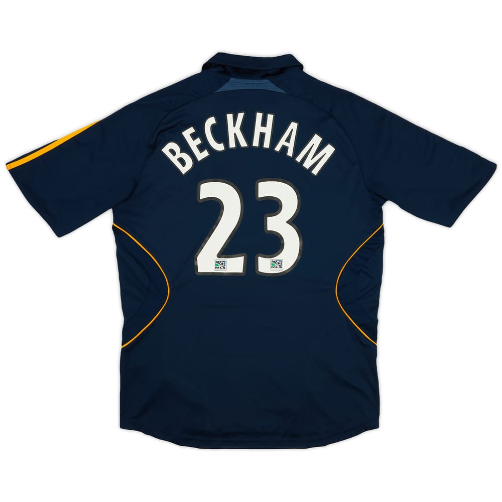 2007-08 LA Galaxy Away Shirt Beckham #23 - 7/10 - (L)