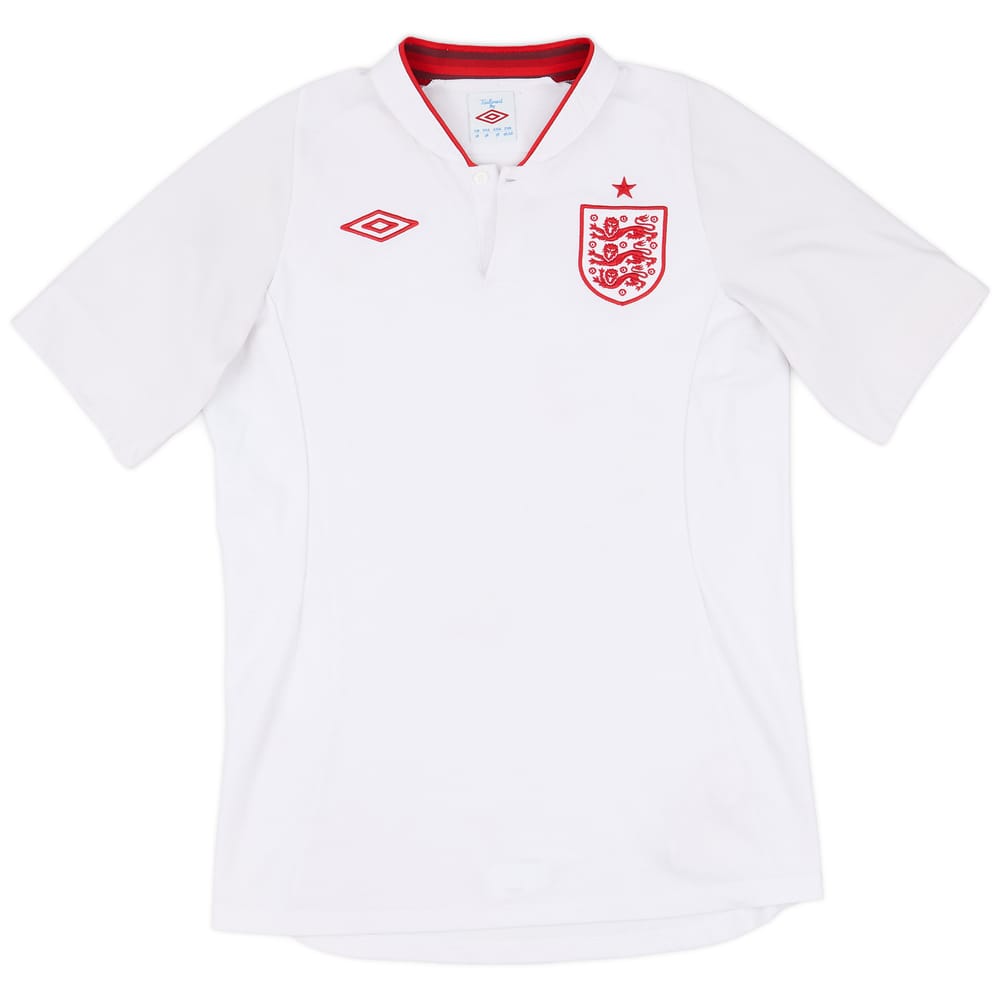 2012-13 England Home Shirt - 8/10 - (M)