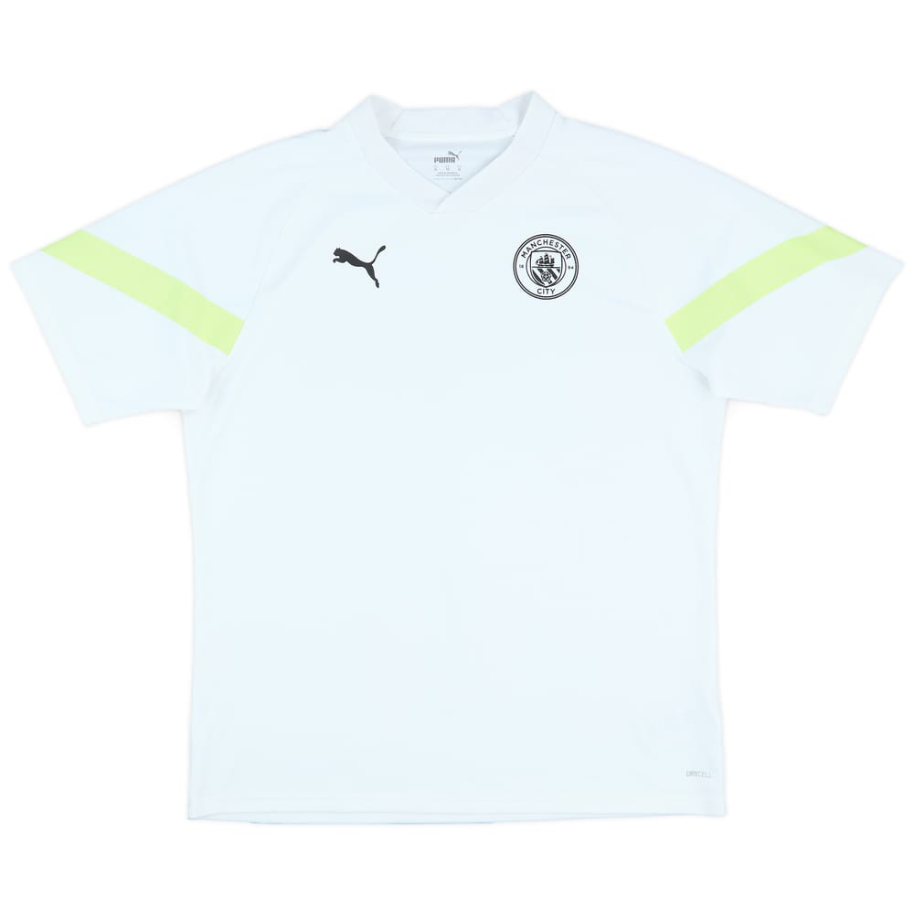 2021-22 Manchester City Puma Training Shirt - 9/10 - (XL)