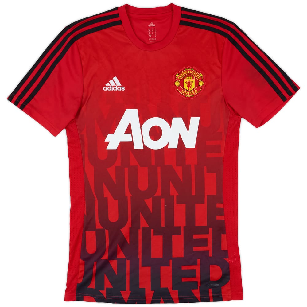 2015-16 Manchester United adidas Training Shirt - 7/10 - (S)