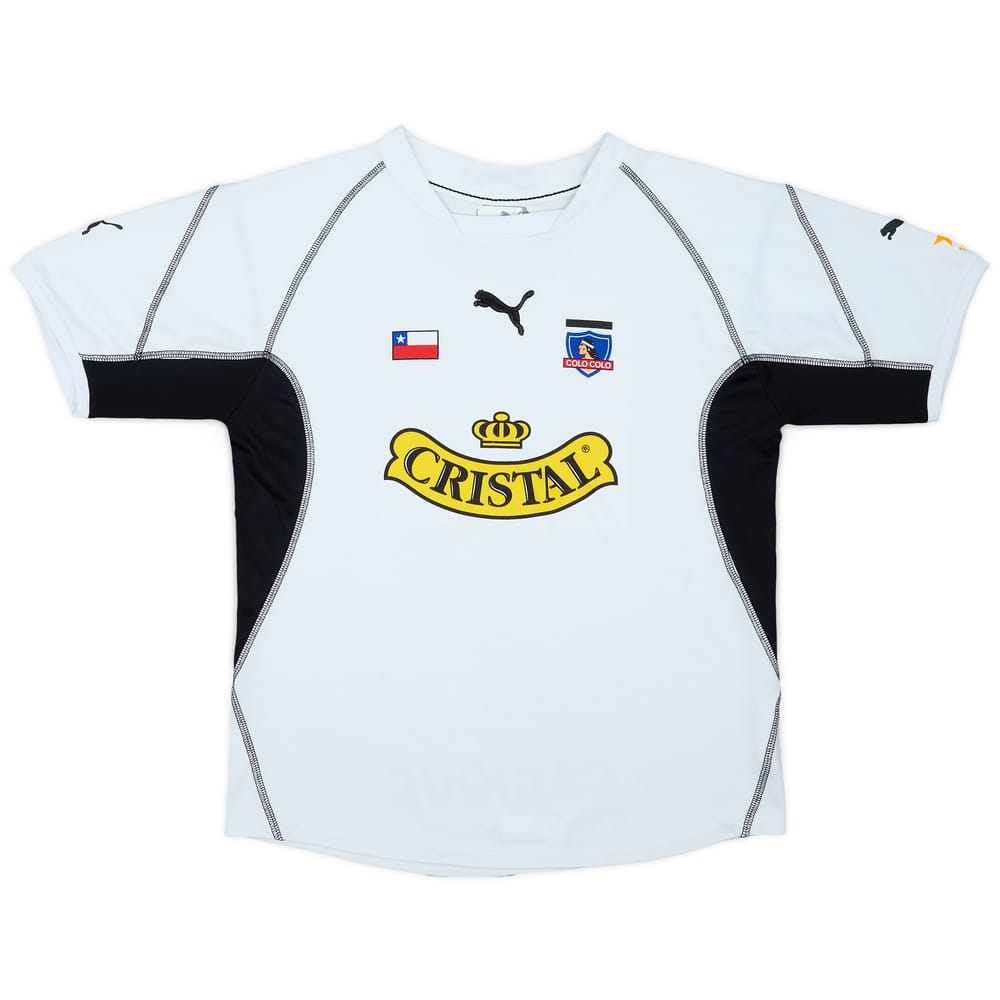 2003 Colo Colo Home Shirt - 7/10 - (XL.Boys)