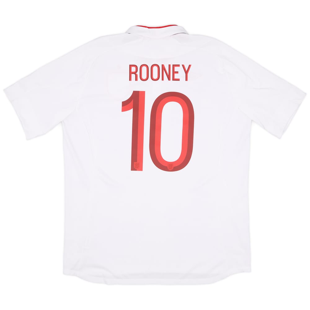 2012-13 England Home Shirt Rooney #10 (XL)