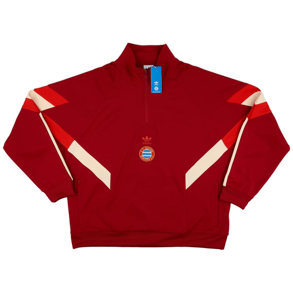 2024-25 Bayern Munich adidas 1/4 Zip Training Top