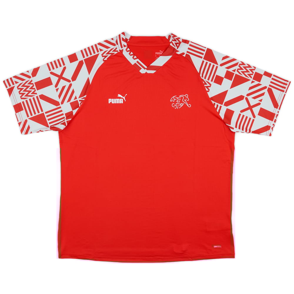 2022-24 Switzerland Puma Pre-match Training Shirt (XXL)