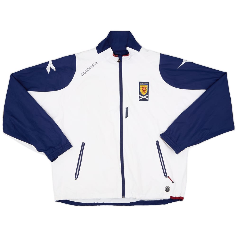 2006-07 Scotland Diadora Rain Jacket - 4/10 - (XL)