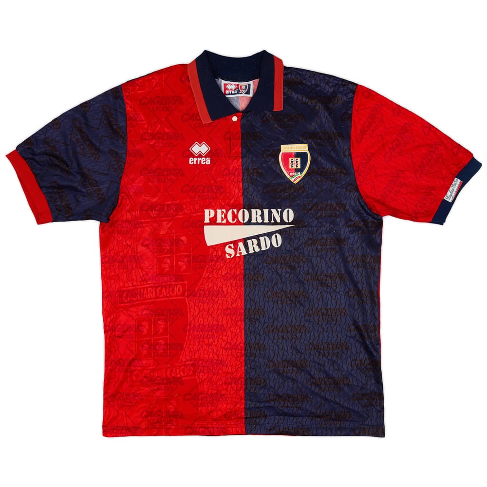 1993-96 Cagliari Home Shirt #15 - 5/10 - (L)