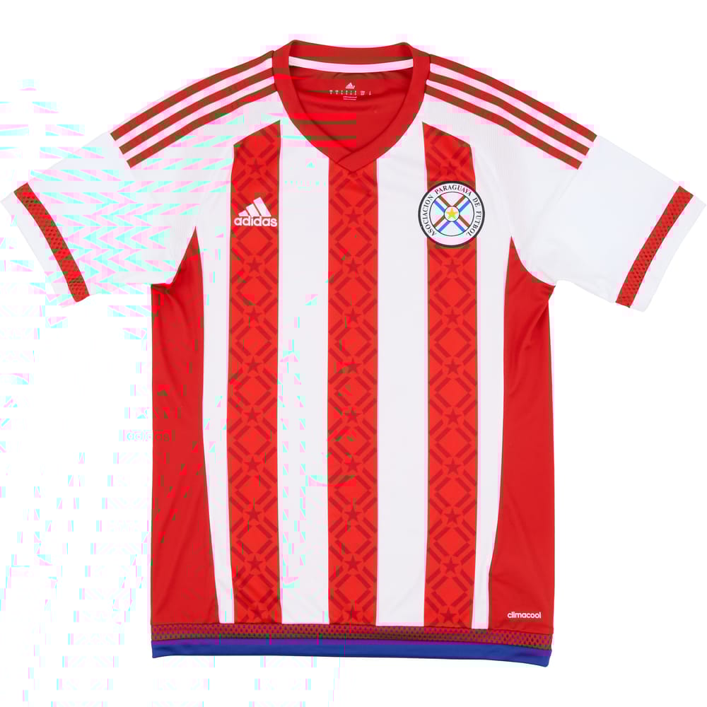 2015 Paraguay Copa America Home Shirt - 8/10 - (S)