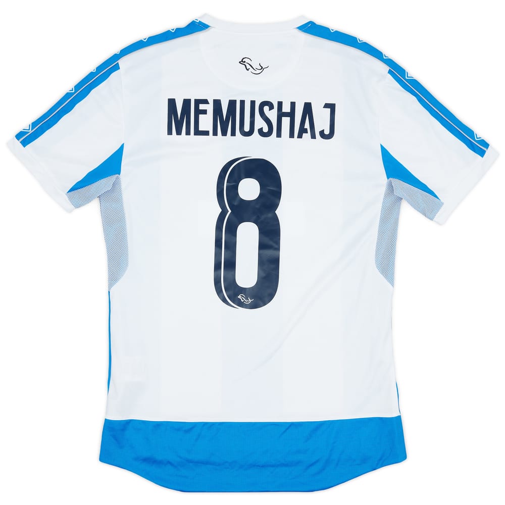 2017-18 Pescara Home Shirt Memushaj #8 - 9/10 - (L)