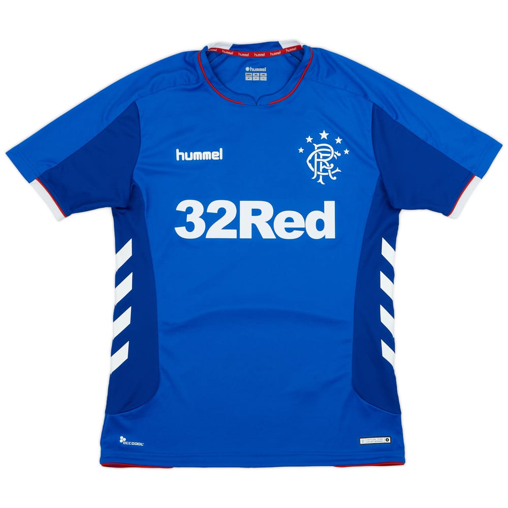 2018-19 Rangers Home Shirt - 9/10 - (M)
