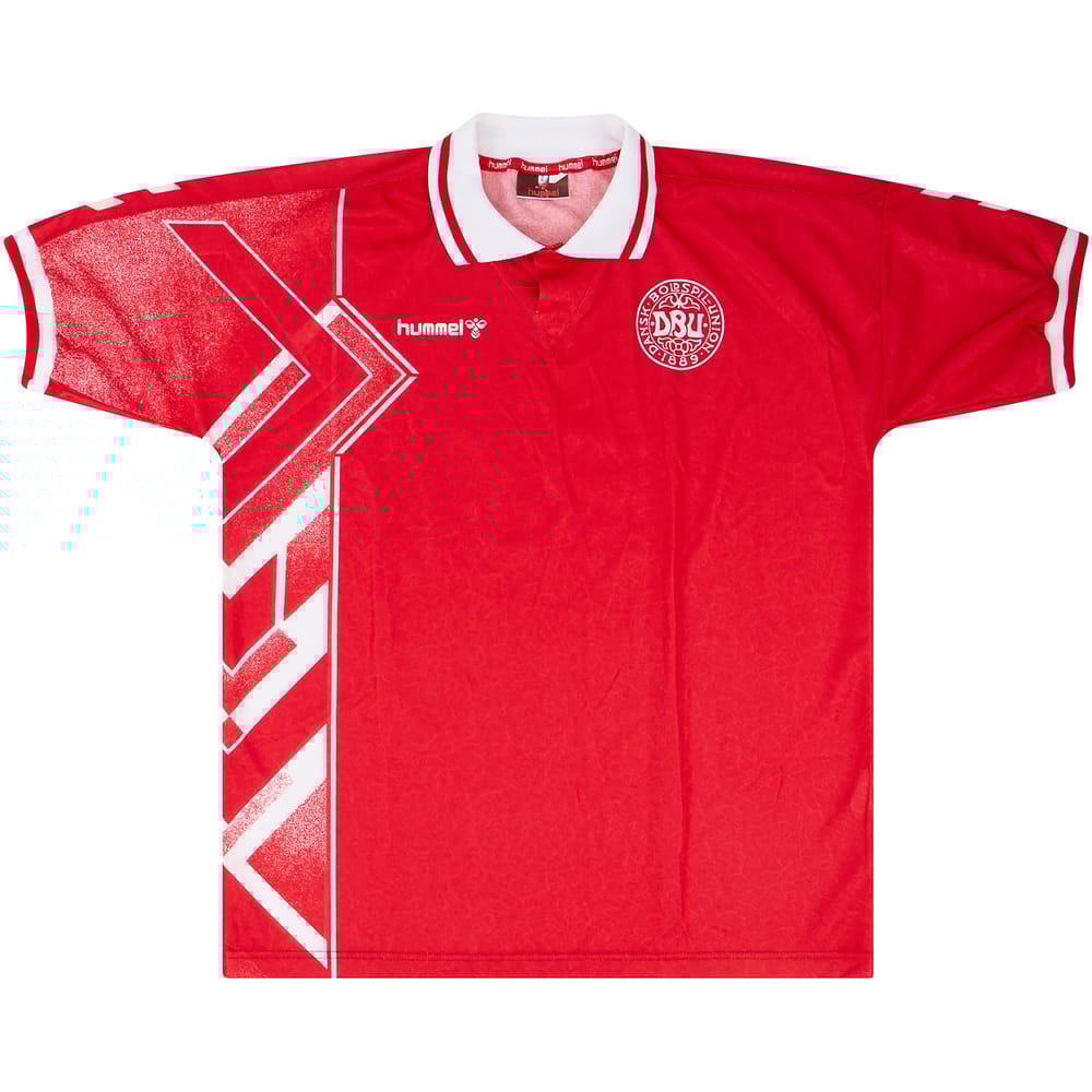 1994-96 Denmark Match Issue Home Shirt #11