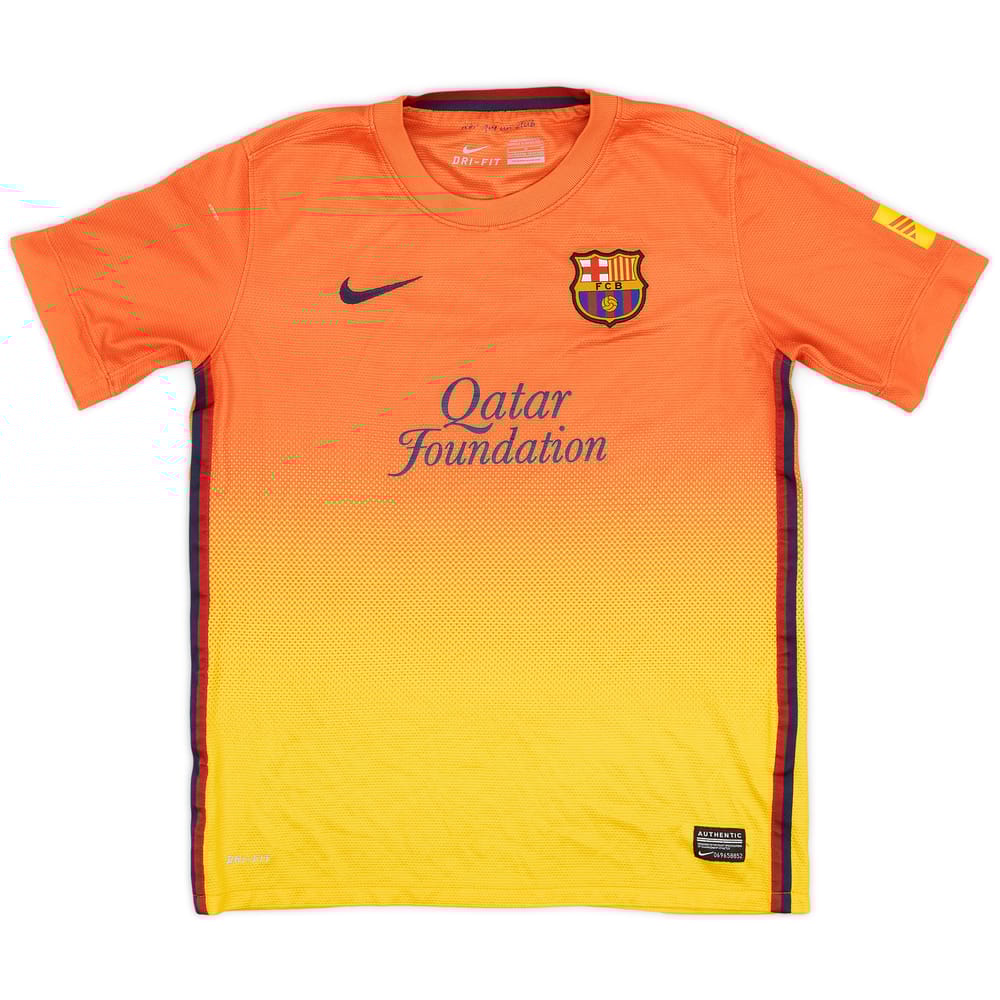 2012-13 Barcelona Away Shirt - 8/10 - (L.Boys)