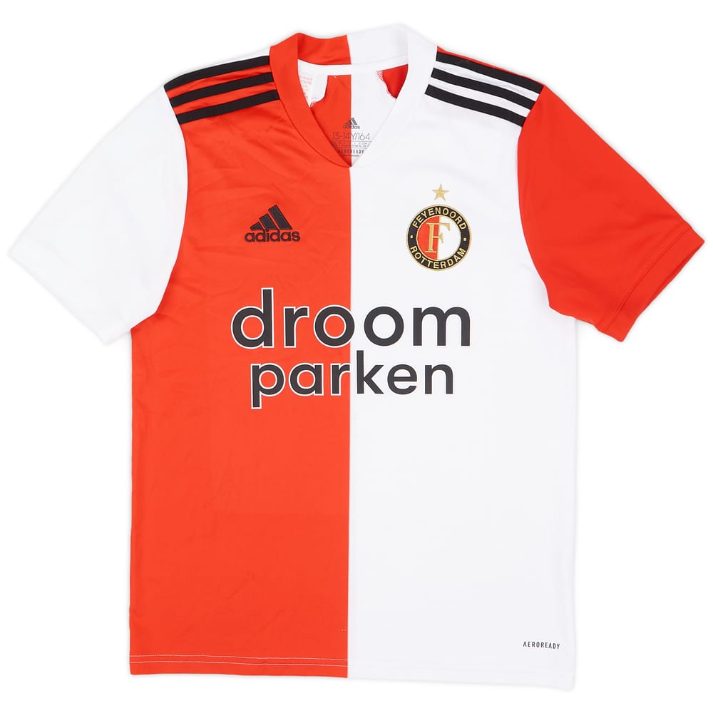 2020-21 Feyenoord Home Shirt - 7/10 - (L.Boys)