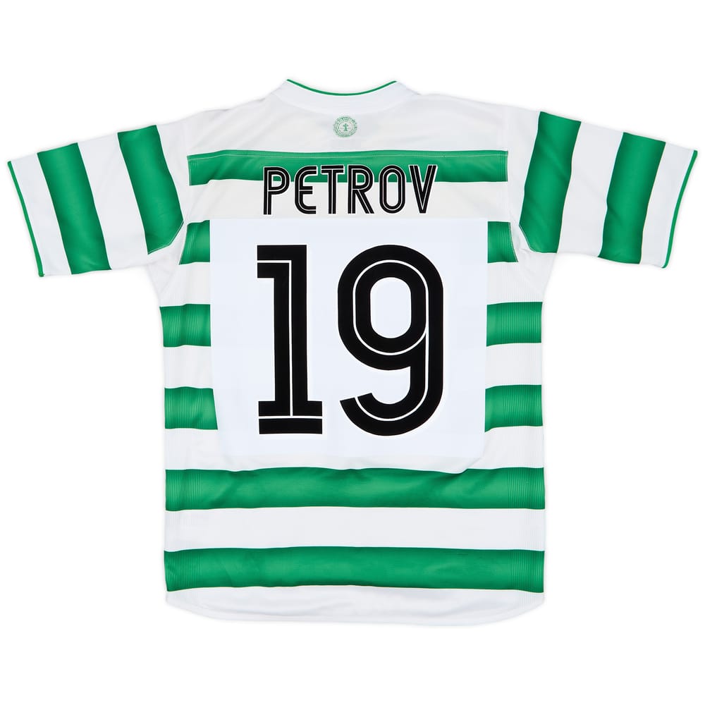 2003-04 Celtic Home Shirt Petrov #19 - 6/10 - (S)