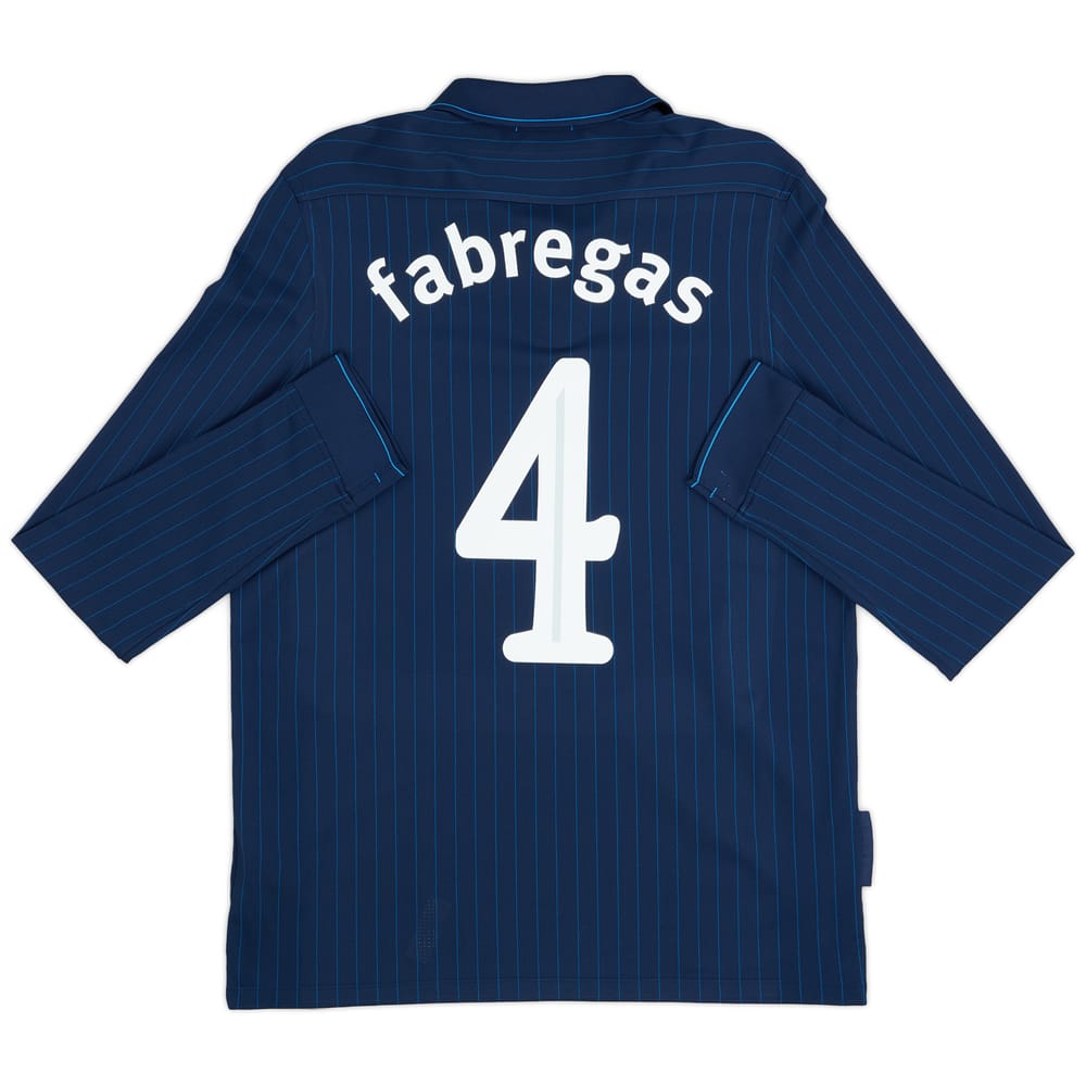 2009-10 Arsenal Away L/S Shirt Fabregas #4 - 6/10 (M)