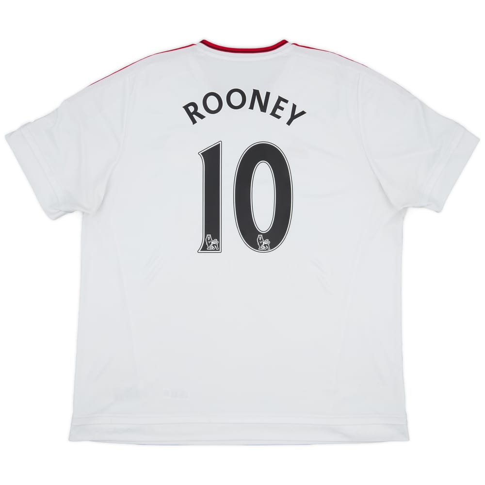 2015-16 Manchester United Away Shirt Rooney #10 - 7/10 - (XXL)